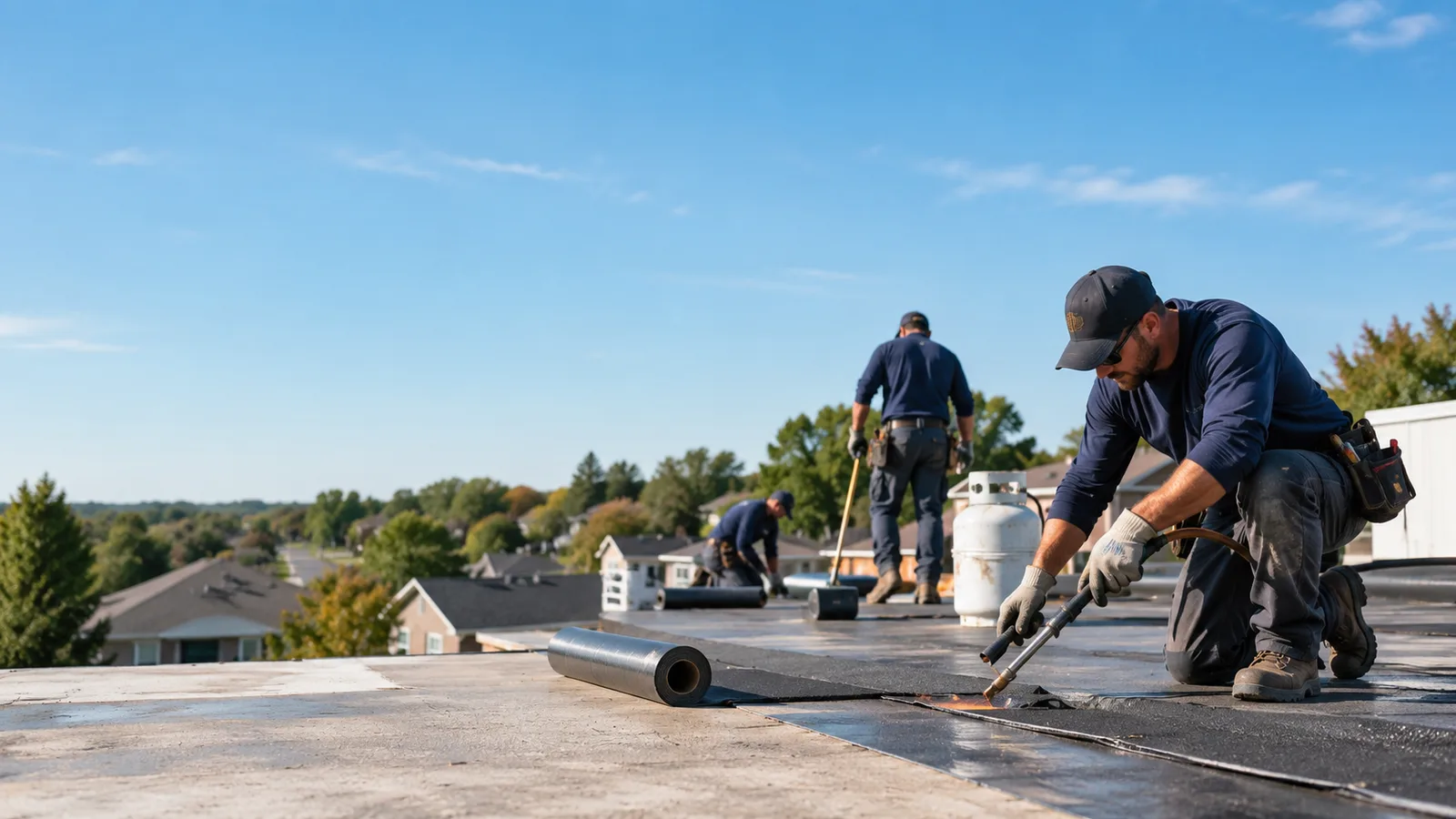 Flat Roof Leak Repair providers in Gilman, WI